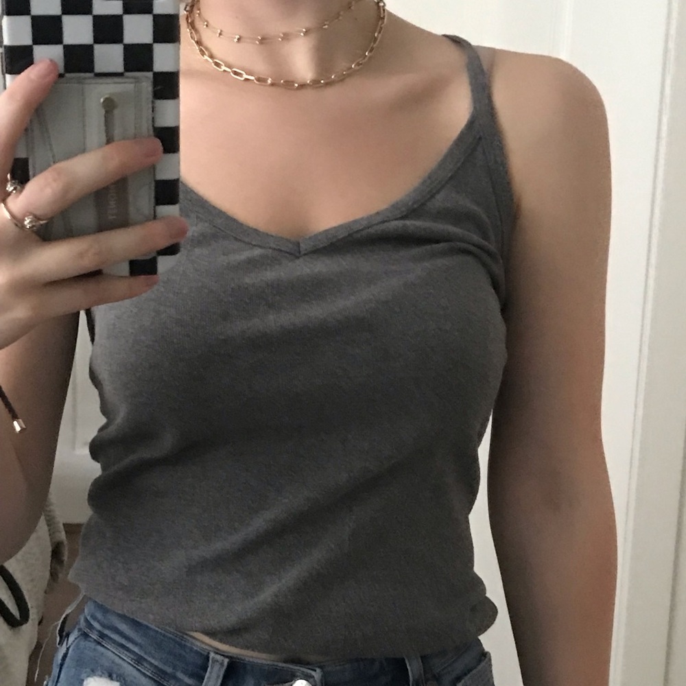 Grey tank